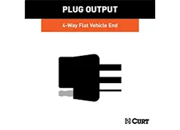 Curt Manufacturing 18-20 camry(us only & except hybrid se) custom vehicle-to-trailer wiring harness