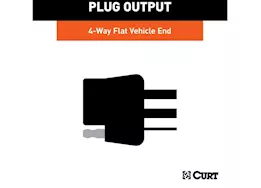 Curt Manufacturing 21-c sienna t-connector vehicle to trailer wiring harness