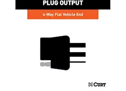 Curt Manufacturing 21-c camry/2020 camry hybrid se custom vehicle-to-trailer wiring harness