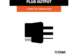 Curt Manufacturing 23-c hornet custom vehicle-to-trailer wiring harness