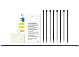 Curt Manufacturing 19-c vw jetta custom vehicle-to-trailer wiring w/4way flat