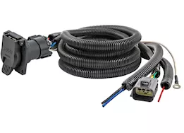Curt Manufacturing 24-c ranger custom wiring harness w/7way rv blade output