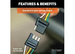 Curt Manufacturing 20-23 tesla mode 3 vehicle-to-trailer wiring harness
