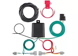 Curt Manufacturing 25-c nissan kicks custom vehicle-to-trailer wiring harness