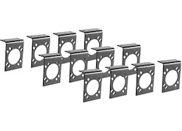 Curt Trailer Wire Connector Brackets - Pack of 12