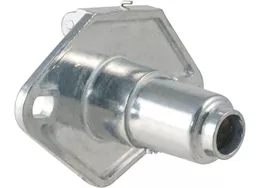 Curt 4-Way Round Socket - Vehicle End