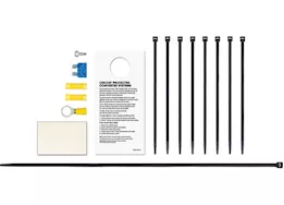 Curt Manufacturing Multi-function tail light converter w/pvm wiring kit(includes fuse&holder/connectors& ties)