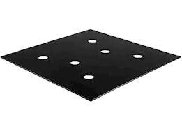 Curt Manufacturing Gloss black backing plate for j-600 and j-704