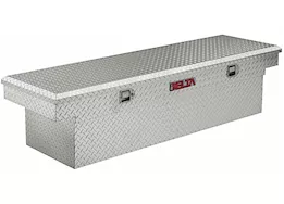 Delta Single-Lid Deep Aluminum Crossover Tool Box - 70"L x 20.25"W x 17.25"H