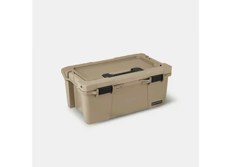 Decked LLC D-CO CASE SIXER 16 (INC ONE D-CO TRAY) TAN WITH BLACK LATCHES