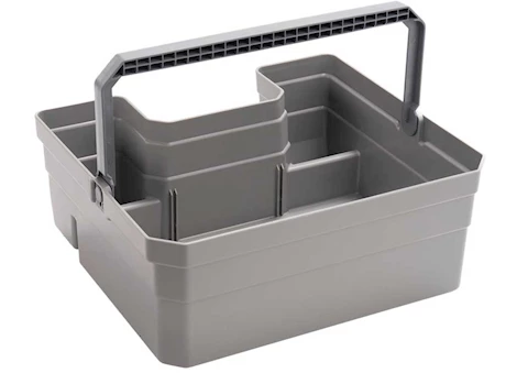 Decked LLC VX DRAWERS DOUBLE DRAWERGANIZER DRAWER BIN GREY