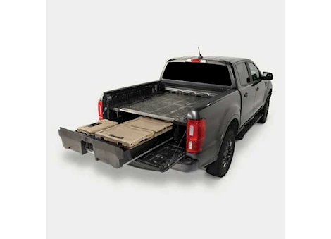 Decked LLC 05-21 NISSAN FRONTIER 5.0 FT BED DECKED DRAWER SYSTEM BLACK