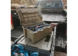Decked LLC D-co case sixer 16 (inc one d-co tray) tan with black latches