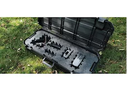 Decked LLC D-co case size 80 w/intergrated lock/two case dividers all black