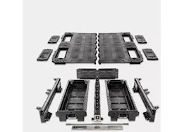 Decked LLC 19-c silverado/sierra 1500 8ft bed storage drawer system black