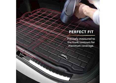 3-D Mats 23-C KIA SPORTAGE HYBRID KAGU CARGO LINER BLACK