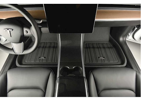 3D Mats 21-c tesla model y elitect black 1st & 2nd row Main Image