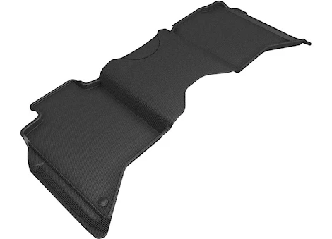 3D Mats 19-24 RAM 2500 CREW CAB BUCKET SEATS KAGU FLOORLINER ROW 2 BLACK