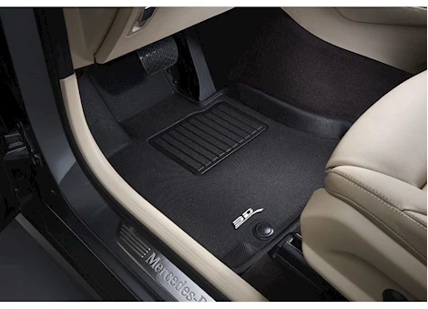 3D Mats 21-C YUKON/YUKON XL/TAHOE/SUBURBAN BLACK KAGU 1ST ROW 5PC