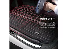 3-D Mats 18-c atlas kagu black behind 3rd row stowable cargo liner