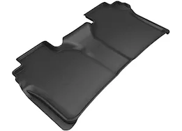 3D Mats 19-c silverado/sierra 1500/2500/3500hd crew cab kagu floorliner row 2 black