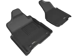 3D Mats 19-c ram 2500 regular cab (vinyl floor)kagu floorliner row 1 black
