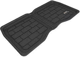 3D Mats 24-c tesla cybertruck kagu rear underbed storage compartment liner black