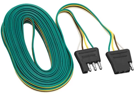 Draw-Tite 4 way flat connector harness 24ft (includes 4 wire taps) Main Image