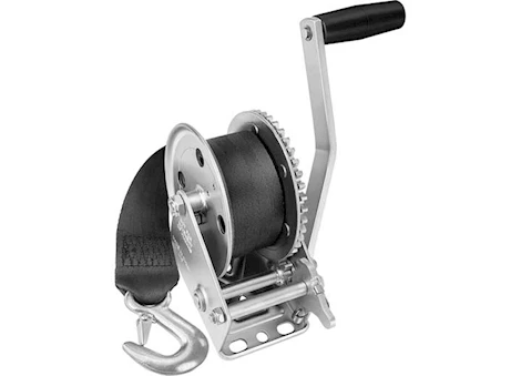 Draw-Tite 1500LB TRAILER WINCH SINGLE SPEED W/20FT STRAP