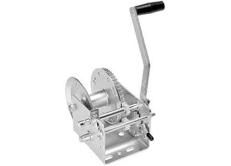 Draw-Tite 2-speed trailer winch, 3.2k, no strap Main Image