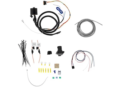 Draw-Tite 19-c santa fe/22-c santa cruz/tucson/carnival 7way fully functional tow harness wiring package Main Image