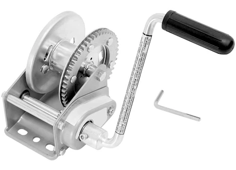 Draw-Tite 1000LB STANDARD SERIES TRAILER WINCH W/SELF ACTIVATING BRAKE (CABLE NOT INCLUDED)