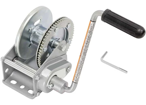 Draw-Tite 1500LB STANDARD SERIES TRAILER WINCH W/SELF ACTIVATING BRAKE (CABLE NOT INCLUDED)