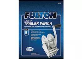 Draw-Tite Manual trailer winch 1300 lbs- no strap