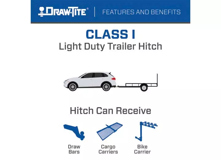 Draw-Tite 23-c toyota crown cls i hitch only(without ball mount