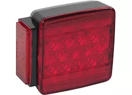 Draw-Tite Trailer light, stop turn tail submersible - led, 5-1/8in x 4-1/2in, w license lite