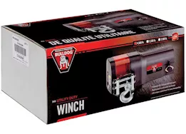 Draw-Tite Dc electric utility winch dc4500 4500lbs w/rope and remote