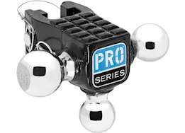 Draw-Tite Adjustable tri-ball mount w/step 1 7/8in 2,000lbs, 2in 10,000lbs, 2 5/16in 14,000lbs