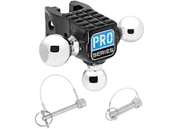 Draw-Tite Adjustable tri-ball mount w/step 1 7/8in 2,000lbs, 2in 10,000lbs, 2 5/16in 14,000lbs