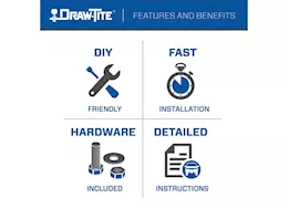 Draw-Tite 24-c ariya cls iii receiver hitch