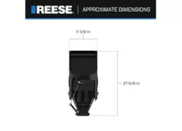 Draw-Tite Gooseneck rv coupler 22,500lbs / lippert 1621,1716,0719 rhino & fabex pb600