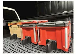 DU-HA Truck bed organizer slide out mat for tandard bed (6.6ft to 6.9ft) black