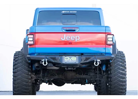 DV8 Offroad 20-C GLADIATOR JT SPEC SERIES REAR BUMPER BLACK