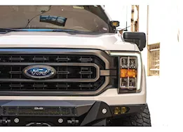 DV8 Offroad 21-23 f-150 adaptive cruise control relocation bracket black