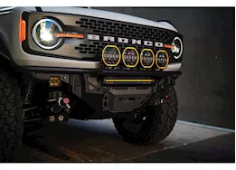 DV8 Offroad 20" halo elite dual row light bar w/ accent light, black