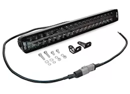 DV8 Offroad 20" halo elite dual row light bar w/ accent light, black