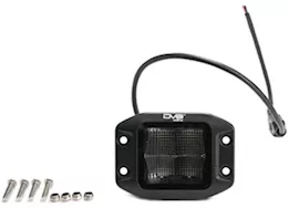 DV8 Offroad Be3fmw40w - universal 3 inch flush mount cube light flood pattern 40w 4800 lumens sold in singles