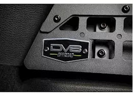 DV8 Offroad 07-18 wrangler center console molle panels & device bridge black