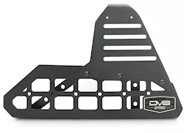 DV8 Offroad 07-18 wrangler center console molle panels & device bridge black
