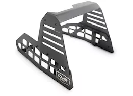 DV8 Offroad 07-18 wrangler center console molle panels & device bridge black